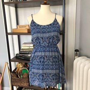 Blue Aztec Dress